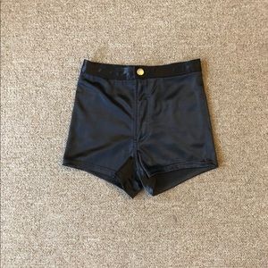 American Apparel Dupe Disco Shorts by Forever 21